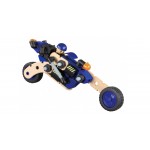 Kit asamblare Motocicleta din lemn MAXIM  -Set 65 piese Build and Play